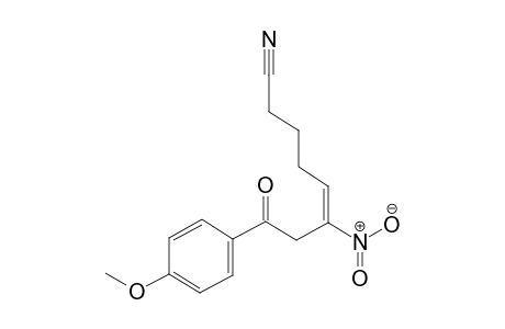 (E)-8-(4-Methoxyphenyl)-6-nitro-8-oxooct-5-enenitrile