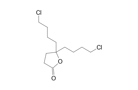 5,5-bis(4'-Chlorobutyl)-2-tetrahydrofuranone