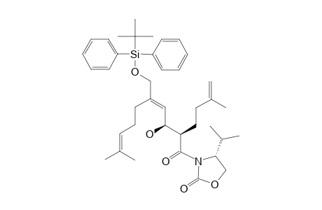 #5B;(4R)-3-[[2R,3S,(4E)]-5-[[[TERT.-BUTYL-(DIPHENYL)-SILYL]-OXY]-METHYL]-3-HYDROXY-9-METHYL-2-(3-METHYL-BUT-3-ENYL)-DECA-4,8-DIENOYL]-4-ISOPROPYL-1,3-OXAZOLIDI