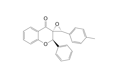 TRANS,TRANS-(+/-)-3'-(4-METHYLPHENYL)-2-PHENYLSPIRO-[CHROMAN-3,2'-OXIRAN]-4-ONE