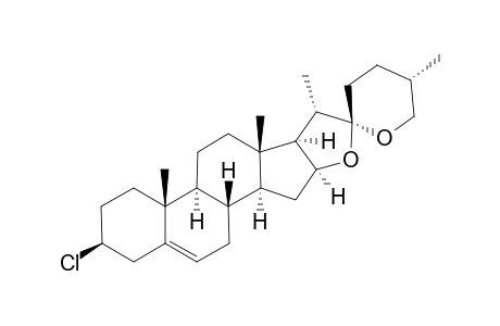 CHLORODIOSGENIN=(25R)-3-BETA-CHLOR-5-SPIROSTEN