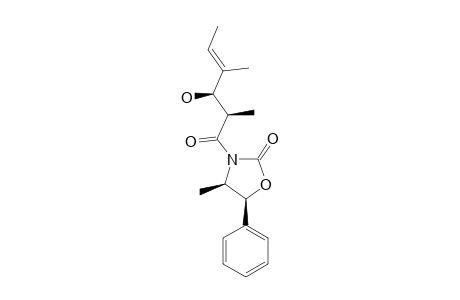 (4R,5S,2'R,3'R,4'E)-3-(2',4'-DIMETHYL-3'-HYDROXY-1'-OXO-4'-HEXENYL)-4-METHYL-5-PHENYL-2-OXAZOLIDINONE