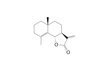 (+)-ARBUSCULIN-B;6-ALPHA,7-BETA,10-BETA-4,11(13)-EUDESMADIENE-12,6-OLIDE