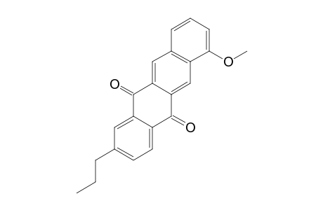 4-METHOXY-9-PROPYLTETRACENE-6,11-DIONE