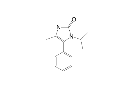 1-ISOPROPYL-4-METHYL-5-PHENYL-4-IMIDAZOLIDIN-2-ONE