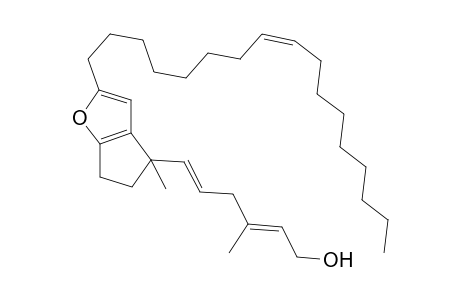 (RS,E,E)-6-{2-[(Z)-Heptadec-8-enyl]-5,6-dihydro-4-methyl-4H-cyclopenta[b]furan-4-yl}-3-methylhexa-2,5-dien-1-ol