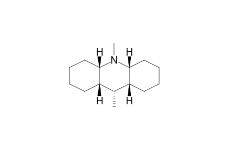 9,10-DIMETHYL-CIS,SYN,CIS-PERHYDROACRIDINE