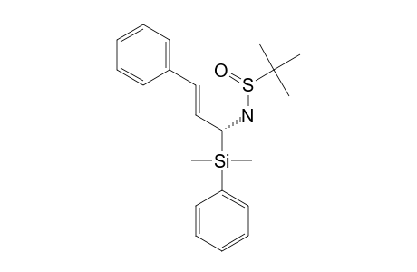 (R(S),R)-N-(1-DIMETHYLPHENYLSILYL-3-PHENYL-2-PROPENE)-TERT.-BUTANESULFINAMIDE