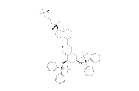 (10E)-19-FLUORO-1-ALPHA,25-DIHYDROXY-VITAMIN-D3-1,3-DI-TERT.-BUTYLDIPHENYLSILYLETHER