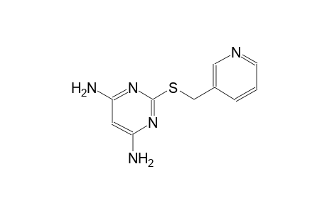 2-[(3-pyridinylmethyl)sulfanyl]-4,6-pyrimidinediamine