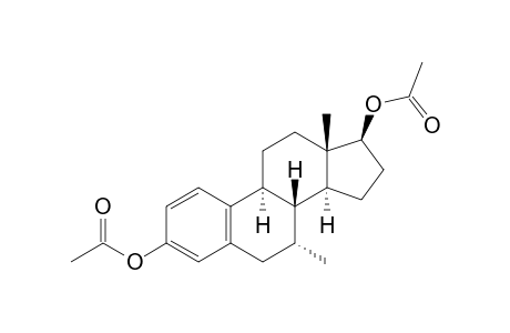 7.ALPHA.-METHYL-ESTRA-1,3,5(10)-TRIENE-3,17.BETA.-DIOL(3,17.BETA.-DI-ACETATE)