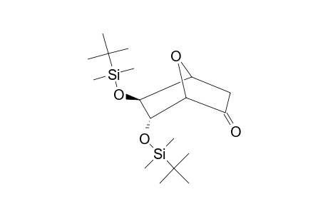 (-)-(1R,4R,5R,6R)-5-EXO,6-ENDO-BIS-([(TERT.-BUTYL)-DIMETHYLSILYL]-OXY)-7-OXABICYCLO-[2.2.1]-HEPTAN-2-ONE