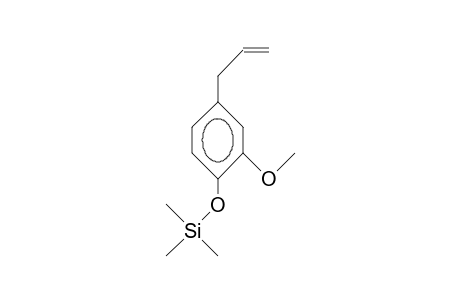 Eugenol, mono-TMS