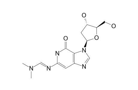 3-(2'-DEOXY-BETA-D-ERYTHRO-PENTOFURANOSYL)-6-([(DIMETHYLAMINO)-METHYLIDENE]-AMINO)-3H-IMIDAZO-[4,5-C]-PYRIDIN-4(5H)-ONE