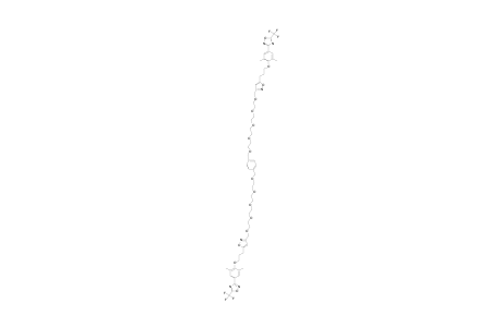 3-[4-[3-[3-[2-[2-[2-[2-[4-[2-[2-[2-[2-[[5-[3-[2,6-dimethyl-4-[5-(trifluoromethyl)-1,2,4-oxadiazol-3-yl]phenoxy]propyl]isoxazol-3-yl]methoxy]ethoxy]ethoxy]ethoxy]ethoxymethyl]benzyl]oxyethoxy]ethoxy]ethoxy]ethoxymethyl]isoxazol-5-yl]propoxy]-3,5-dimethyl-phenyl]-5-(trifluoromethyl)-1,2,4-oxadiazole