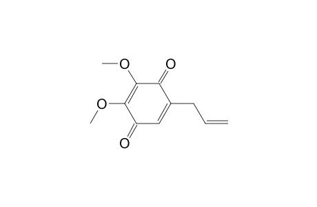 2,5-Cyclohexadiene-1,4-dione, 2,3-dimethoxy-5-(2-propenyl)-