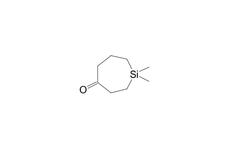 1,1-DIMETHYL-1-SILA-CYCLOHEPTAN-4-ONE