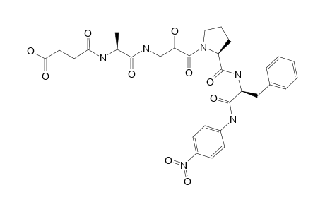 SUC-ALA-ISER-PRO-PHE-PNA