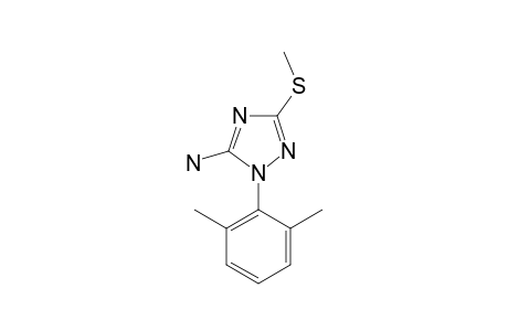 5-Amino-3-methylthio-1-(2,6-xylyl)-1,2,4-triazole