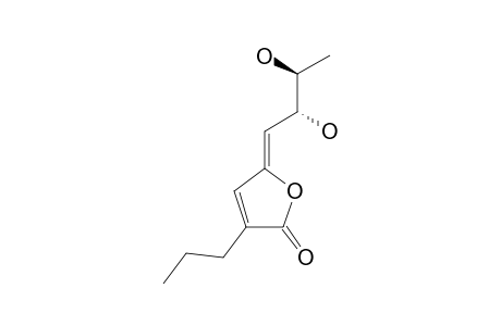 6,7-DIHYDROXY-2-PROPYL-OCTA-2,4-DIEN-4-OLIDE