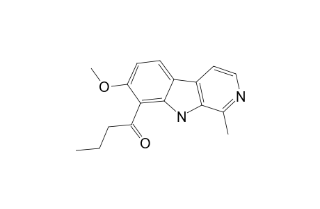 12-BUTYRYL-11-METHOXY-3-METHYL-BETA-CARBOLINE