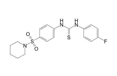 4-fluoro-4'-(piperidinosulfonyl)thiocarbanilide