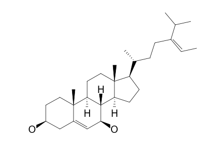 (24Z)-STIGMASTA-5,24(28)-DIENE-3-BETA,7-BETA-DIOL