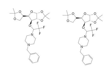 3-O-[1-(4-BENZYLPIPERAZINO)-2,2,2-TRIFLUOROETHYL]-1,2:5,6-DI-O-ISOPROPYLIDENE-ALPHA-D-GLUCOFURANOSE