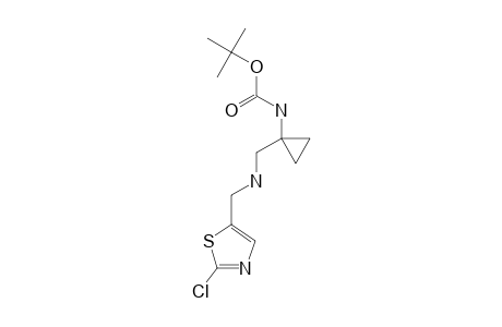 TERT.-BUTYL-1-[[(2-CHLOROTHIAZOL-5-YL)-METHYLAMINO]-METHYL]-CYCLOPROPYLCARBAMATE