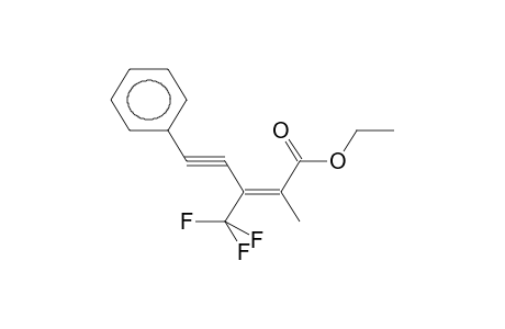 ETHYL (E)-4,4,4-TRIFLUORO-2-METHYL-3-(PHENYLETHYNYL)BUT-2-ENOATE