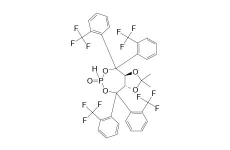 (1-R,7-R)-9,9-DIMETHYL-4-HYDRIDO-4-OXO-2,2,6,6-TETRA-(2-TRIFLUOROMETHYLPHENYL)-3,5,8,10-TETRAOXA-4-PHOSPHABICYCLO-[5.3.0]-DECANE