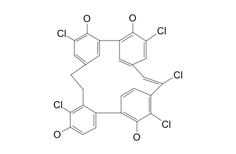 BAZZANIN-G;2,6',8',10,10'-PENTACHLOROISOPLAGIOCHIN-C