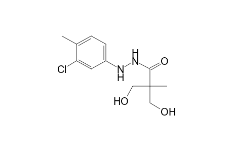 Propanoic acid, 3-hydroxy-2-(hydroxymethyl)-2-methyl-, 2-(3-chloro-4-methylphenyl)hydrazide