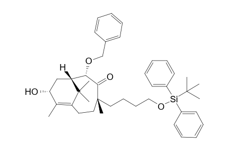 4-[4'-(t-Butyldiphenylsilyl)oxy]butyl}-9-hydroxy-4,8,11,11-tetramethylbicyclo[5.3.1]undec-7-en-3-one -