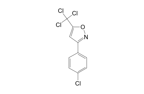 3-p-CHLORO-PHENYL-5-TRICHLORO-METHYL-ISOXAZOLE