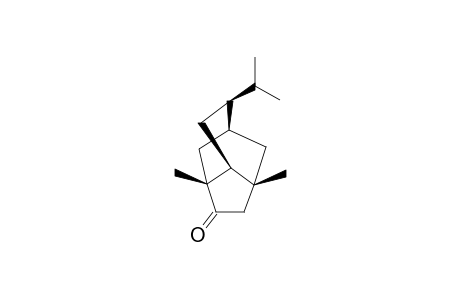 (-)-(1S,3R,6R,7R,9S)-9-ISOPROPYL-3,6-DIMETHYLTRICYCLO-[4.3.1.0-(3,7)]-DECAN-4-ONE