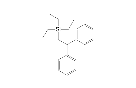 1,1-DIPHENYL-2-(TRIETHYLSILYL)-ETHANE