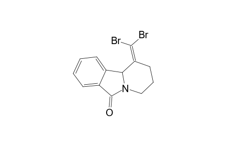 1-(DIBROMOMETHYLIDENE)-1,2,3,4,6,10B-HEXAHYDROPYRIDO-[2,1-A]-ISOINDOL-6-ONE