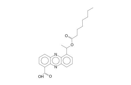 6-[1-(Octanoyloxy)ethyl]-1-phenazinecarboxylic acid