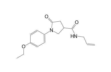 3-pyrrolidinecarboxamide, 1-(4-ethoxyphenyl)-5-oxo-N-(2-propenyl)-