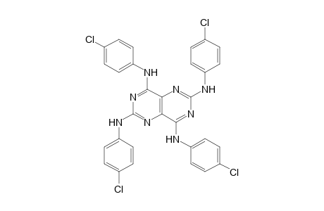 2,4,6,8-TETRAKIS(p-CHLOROANILINO)PYRIMIDO[5,4-d]PYRIMIDINE