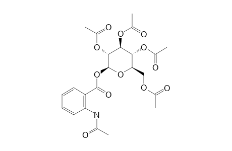 1-O-BETA-D-GLUCOPYRANOSYL-ANTHRANILATE-PERACETYLATED