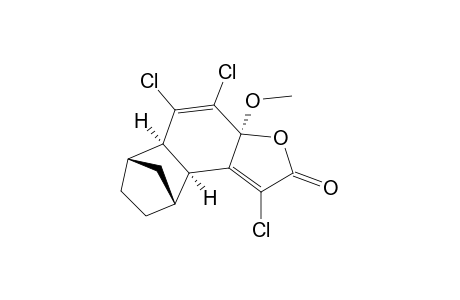 (3A-ALPHA,5A-ALPHA,6-BETA,9-BETA,9A-ALPHA)-1,4,5-TRICHLORO-2,3A,5A,6,7,8,9,9A-OCTAHYDRO-3A-METHOXY-6,9-METHANONAPHTO-[2,1-B]-FURAN-2-ONE