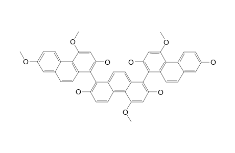 (E)-2,7,2',7',2''-PENTAHYDROXY-4,4',4'',7''-TETRAMETHOXY-1,8,1',1''-TRIPHENANTHRENE