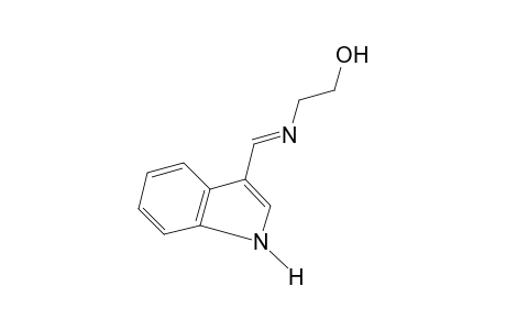 2-[(INDOL-3-YLMETHYLENE)AMINO]ETHANOL