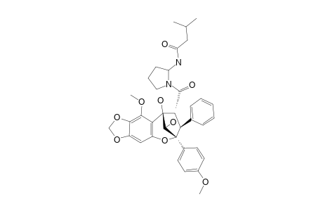 EDULIRIN_A;(-)-[(2-R,3-S,4-R,5-R,10-S)-2,3,4,5-TETRAHYDRO-5,10-DIHYDROXY-2-(4-METHOXYPHENYL)-6-METHOXY-7,8-METHYLENEDIOXY-3-PHENYL-2,5-METHANO-1-