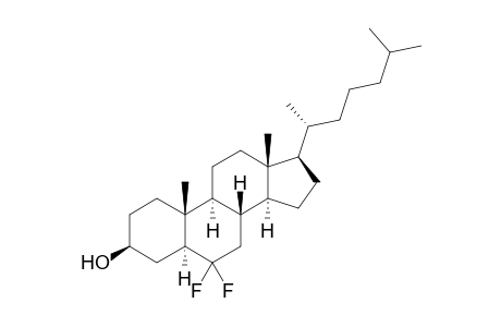 (3S,5S,8S,9S,10R,13R,14S,17R)-17-[(1R)-1,5-dimethylhexyl]-6,6-difluoro-10,13-dimethyl-1,2,3,4,5,7,8,9,11,12,14,15,16,17-tetradecahydrocyclopenta[a]phenanthren-3-ol