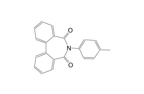 5H-dibenz[c,e]azepine-5,7(6H)-dione, 6-(4-methylphenyl)-