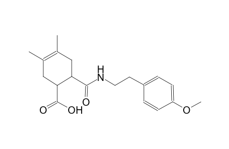 6-({[2-(4-methoxyphenyl)ethyl]amino}carbonyl)-3,4-dimethyl-3-cyclohexene-1-carboxylic acid