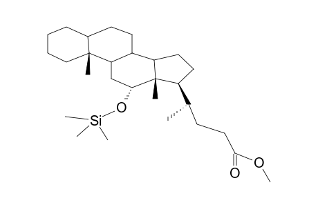 METHYL 12A-TRIMETHYLSILOXY-5B-CHOLAN-24-OATE